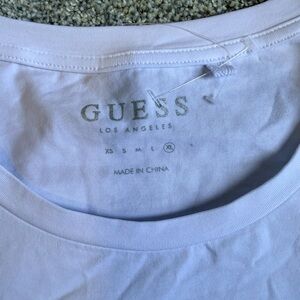 GUESS Los Angeles White Crew Neck Tee NWOT | Size XL